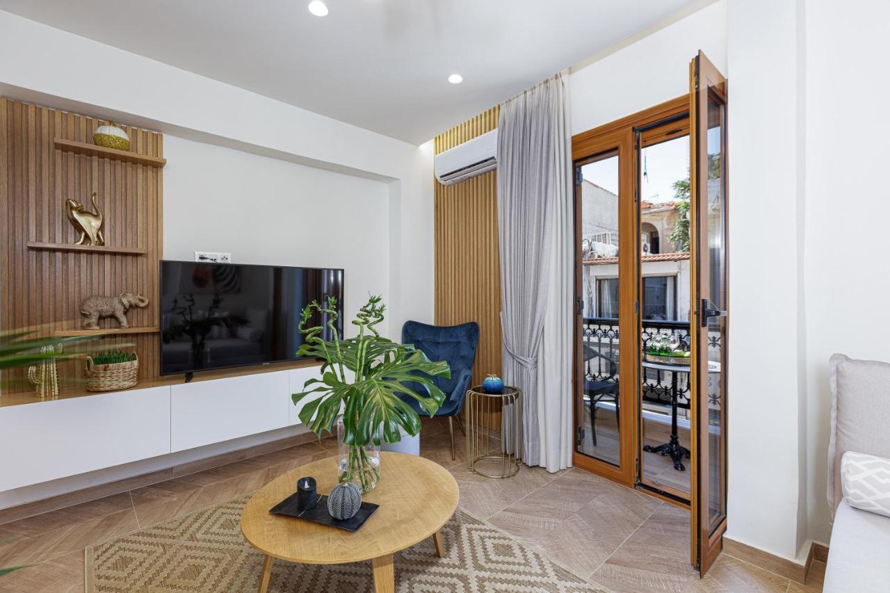 Queen Stella Luxury Homes Rethymno  ภายนอก รูปภาพ